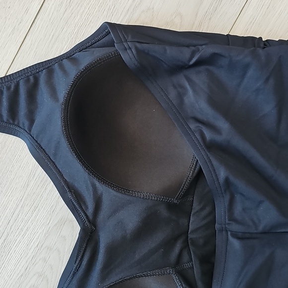 Speedo One Piece Halter Ruched Swimsuit, Size 16 - Picture 8 of 16